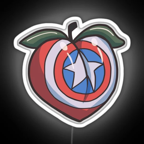 That S America S Peach RGB Neon Sign