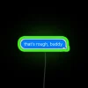 Zuko's Neon Sign: A vibrant, RGB-lit sign featuring the character Zuko from Avatar: The Last Airbender in a bold green neo...