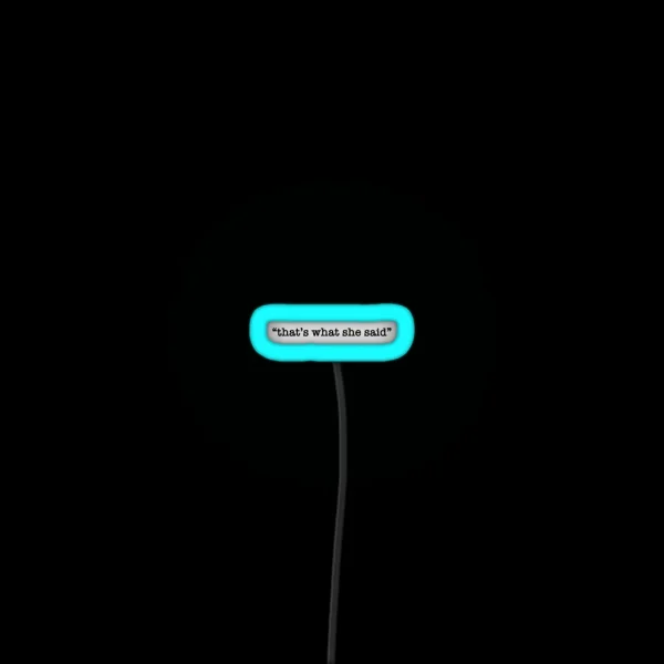 That S What She Said RGB Neon Sign