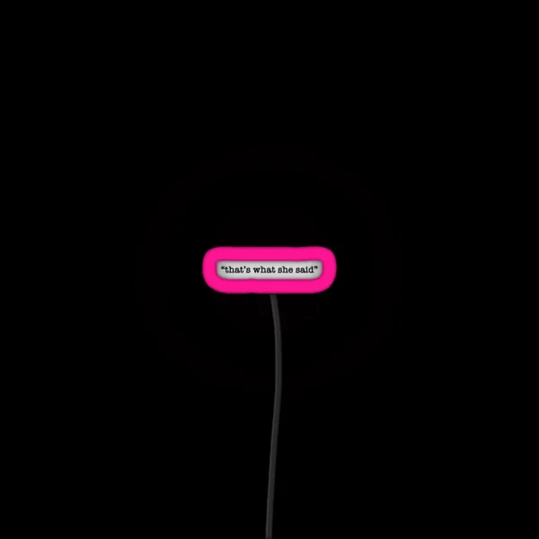 That S What She Said RGB Neon Sign