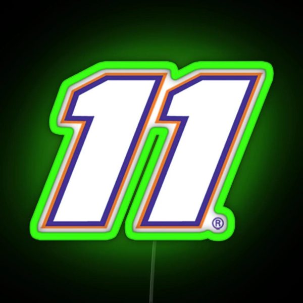 The 11 Denny Hamlin RGB Neon Sign