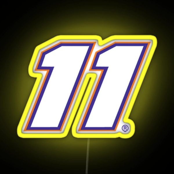 The 11 Denny Hamlin RGB Neon Sign