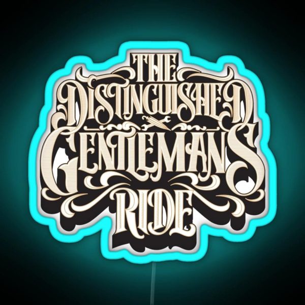 The 2023 Distinguished Gentleman S Ride UK RGB Neon Sign