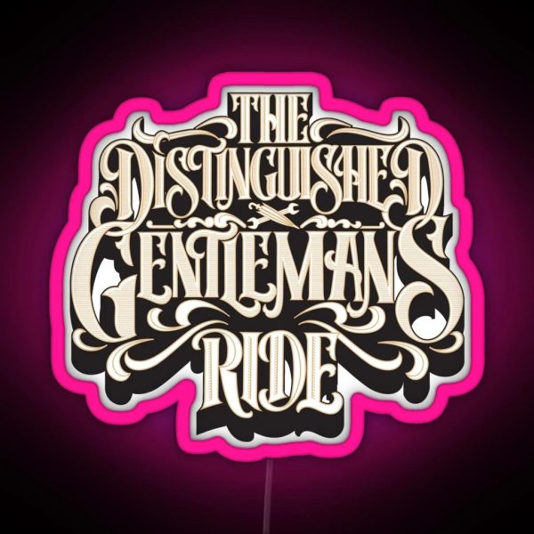 The 2023 Distinguished Gentleman S Ride UK RGB Neon Sign