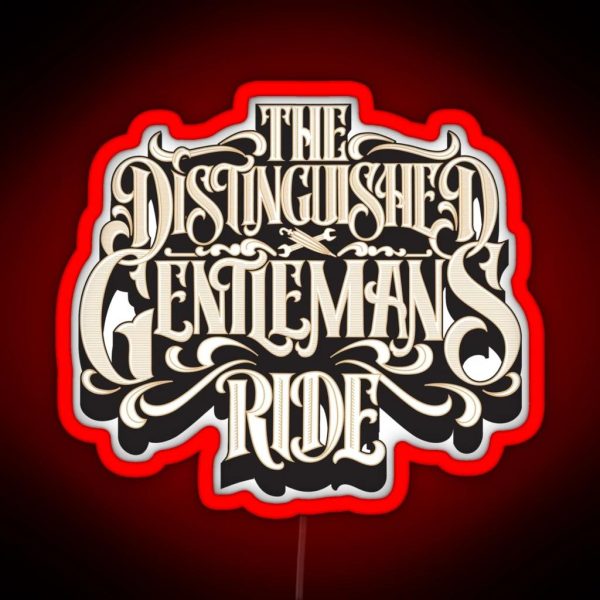 The 2023 Distinguished Gentleman S Ride UK RGB Neon Sign