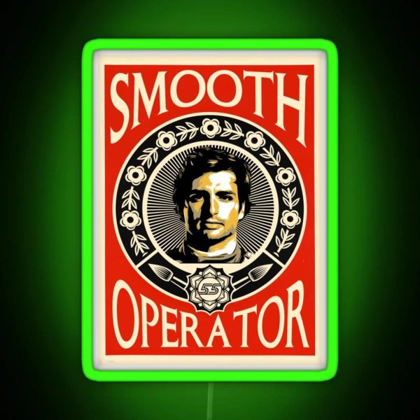 The 55th Smooth Operator RGB Neon Sign