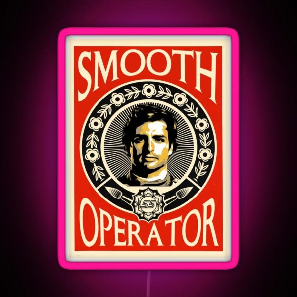 The 55th Smooth Operator RGB Neon Sign