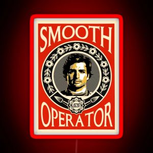 The 55th Smooth Operator RGB Neon Sign