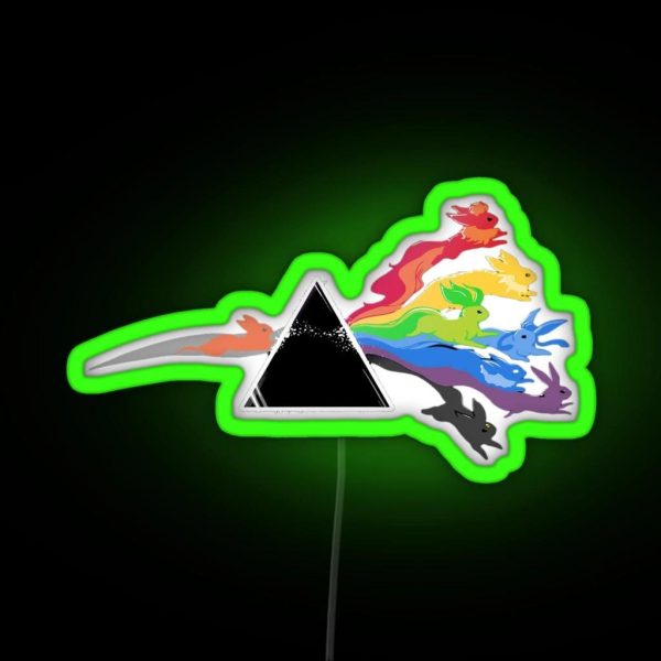 The 7 Eevee S Evolutions RGB Neon Sign
