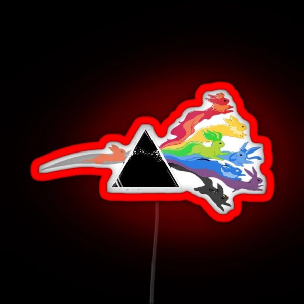 The 7 Eevee S Evolutions RGB Neon Sign