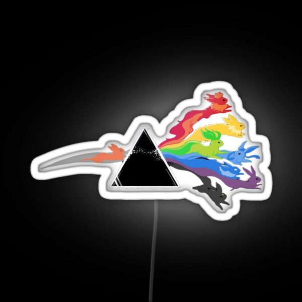 The 7 Eevee S Evolutions RGB Neon Sign