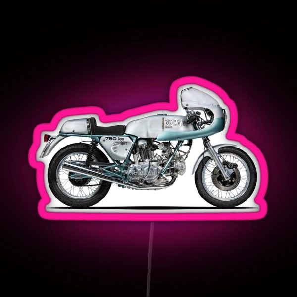 The 750 Super Sport RGB Neon Sign