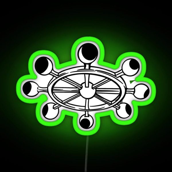 The Adaptation Wheel RGB Neon Sign