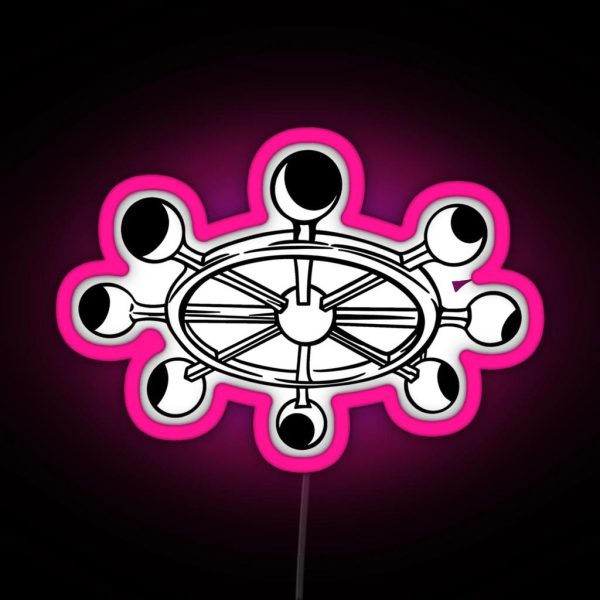 The Adaptation Wheel RGB Neon Sign