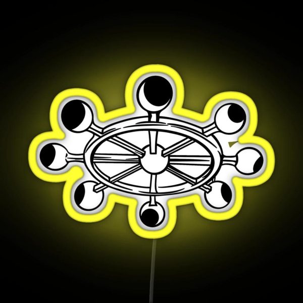 The Adaptation Wheel RGB Neon Sign