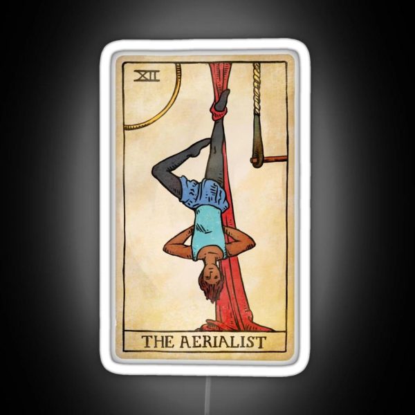 The Aerialist Tarot Card RGB Neon Sign
