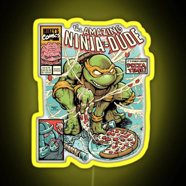 The Amazing Ninja Dude RGB Neon Sign