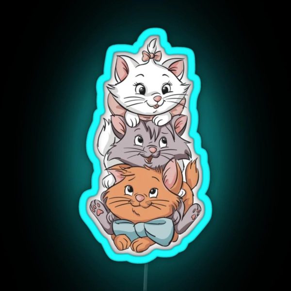 The Aristocats RGB Neon Sign