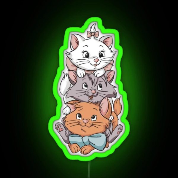 The Aristocats RGB Neon Sign