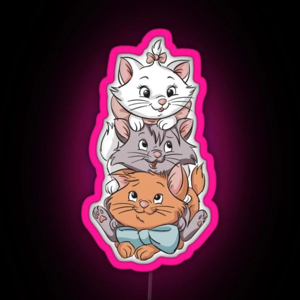 The Aristocats RGB Neon Sign
