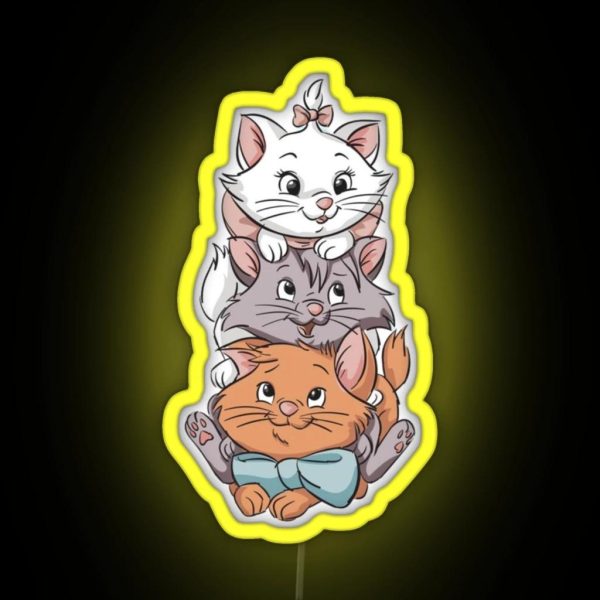 The Aristocats RGB Neon Sign