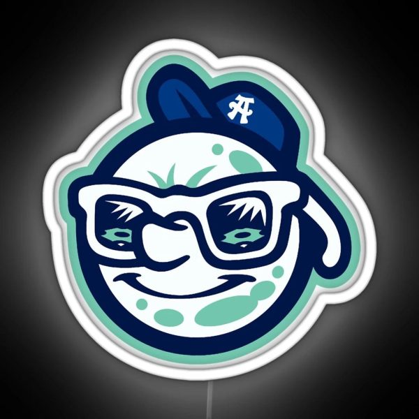 The Asheville Tourists RGB Neon Sign