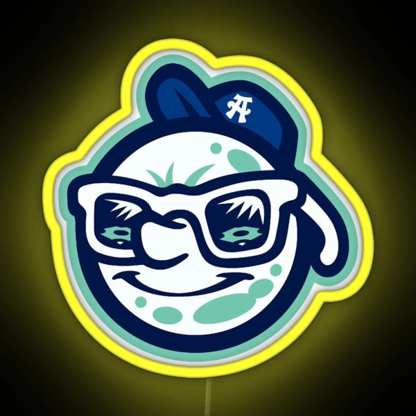 The Asheville Tourists RGB Neon Sign