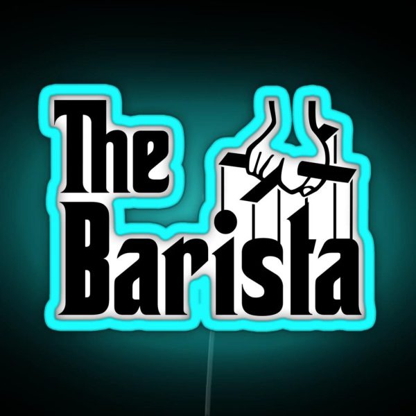 The Barista RGB Neon Sign