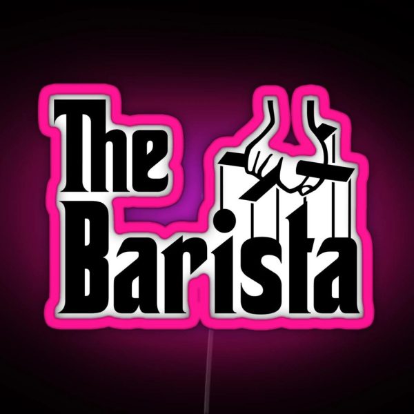 The Barista RGB Neon Sign