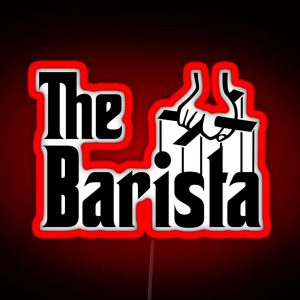 The Barista RGB Neon Sign