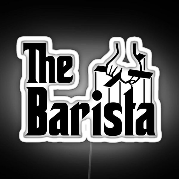 The Barista RGB Neon Sign