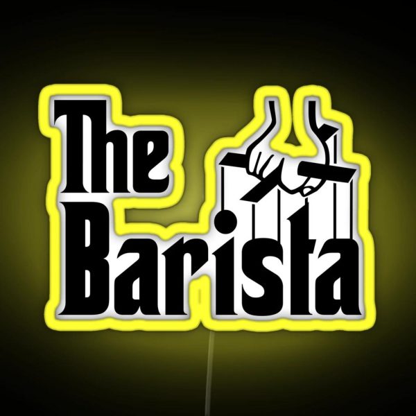 The Barista RGB Neon Sign