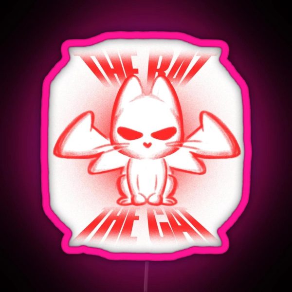 The Bat And The Cat RGB Neon Sign