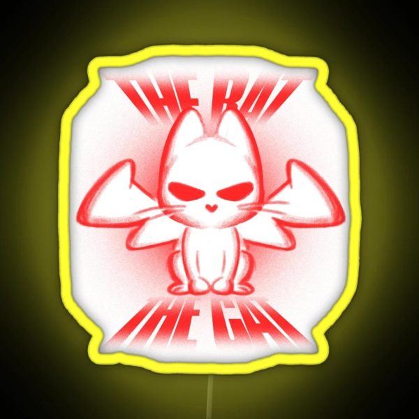 The Bat And The Cat RGB Neon Sign