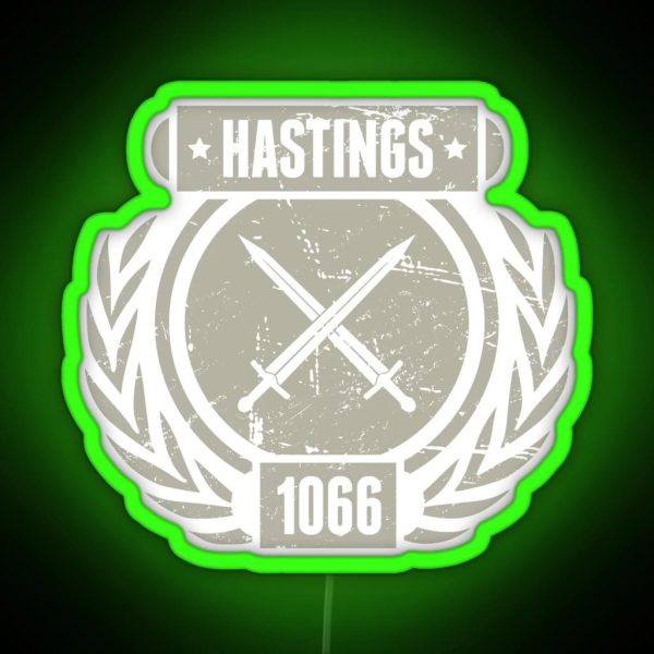 The Battle Of Hastings Medieval Warfare Gift RGB Neon Sign