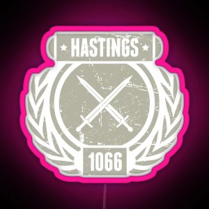 The Battle Of Hastings Medieval Warfare Gift RGB Neon Sign