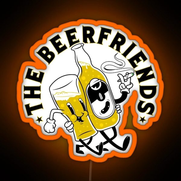 The Beer Friends RGB Neon Sign