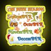 RGB Neon Sign with Yellow Lit Oktoberfest Beer Festival 2023