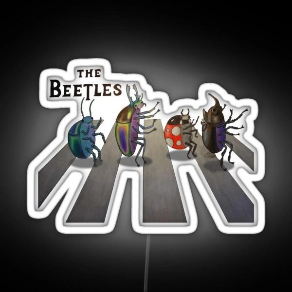 The Beetles RGB Neon Sign