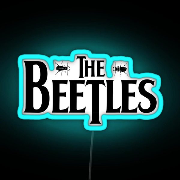 The Beetles RGB Neon Sign