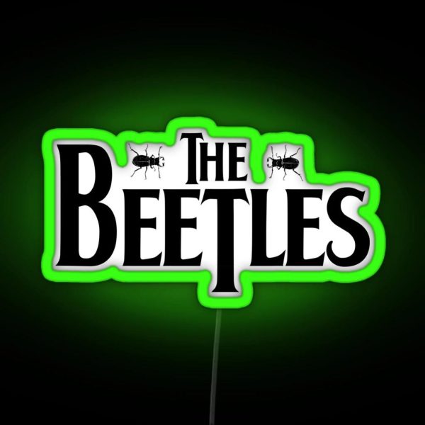 The Beetles RGB Neon Sign