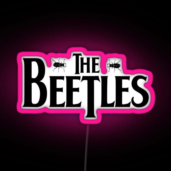 The Beetles RGB Neon Sign