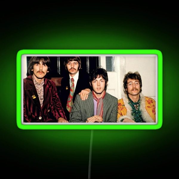 The Beetles RGB Neon Sign