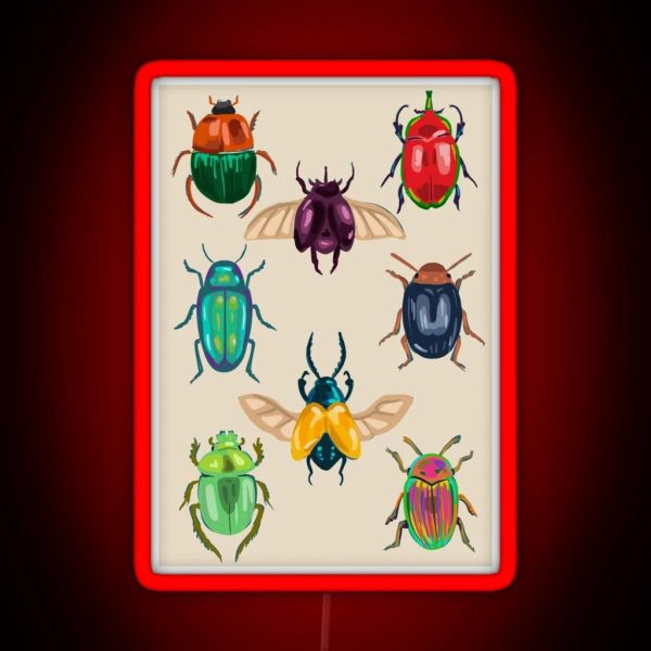The Beetles RGB Neon Sign