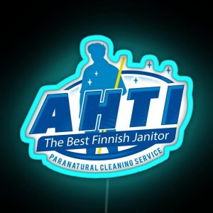 The Best Finnish Janitor RGB Neon Sign