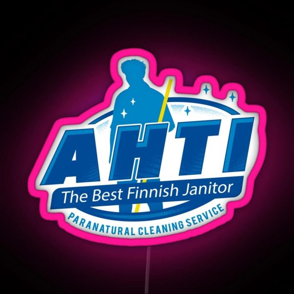 The Best Finnish Janitor RGB Neon Sign