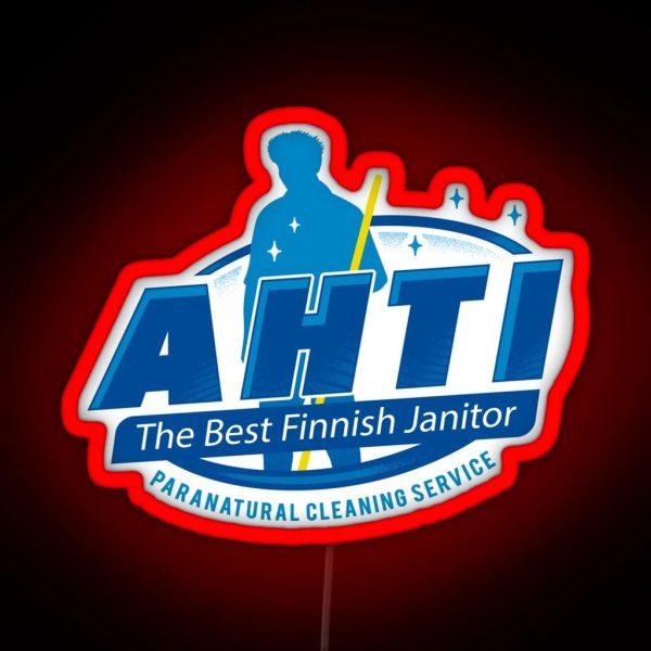 The Best Finnish Janitor RGB Neon Sign