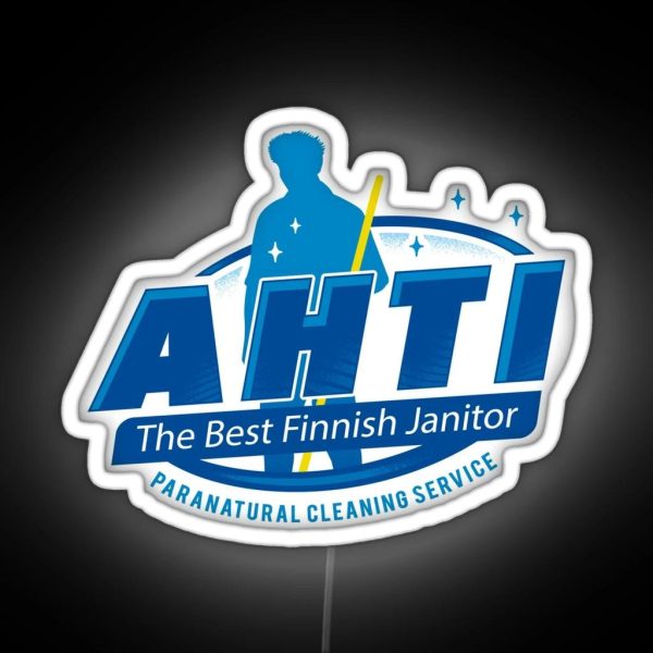 The Best Finnish Janitor RGB Neon Sign