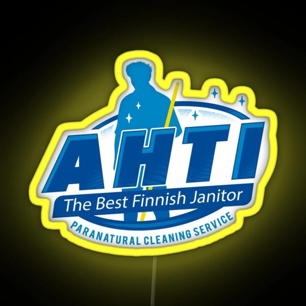 The Best Finnish Janitor RGB Neon Sign