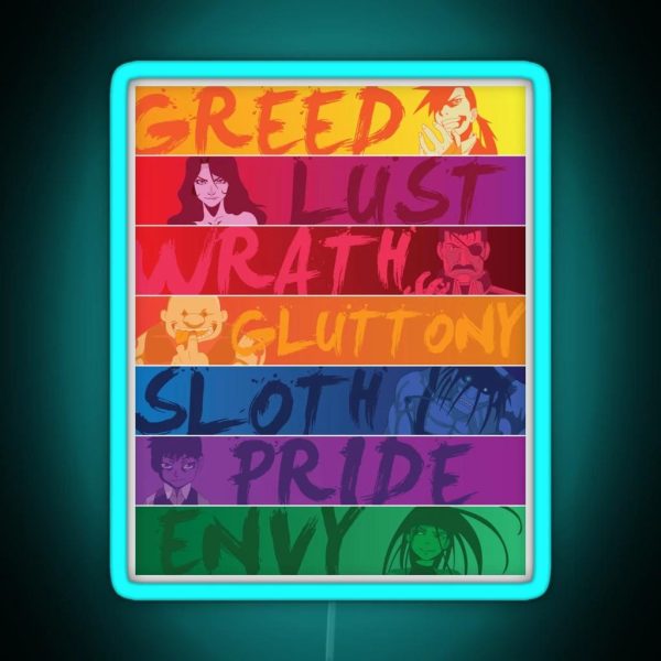 The Big Seven RGB Neon Sign